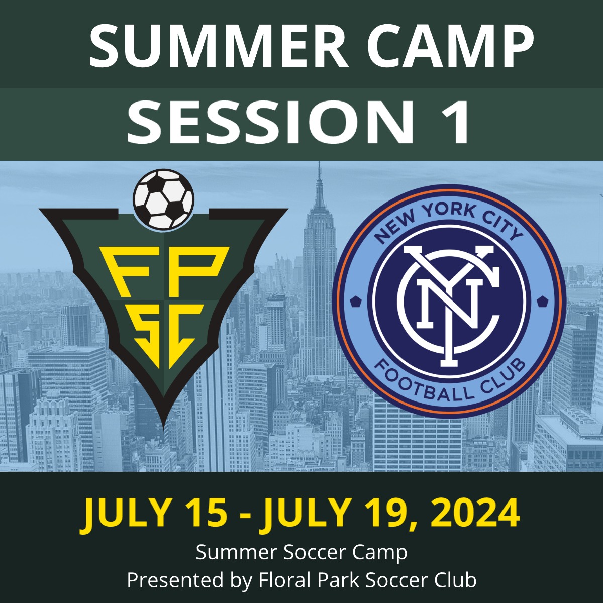 NYCFC Summer Camps July